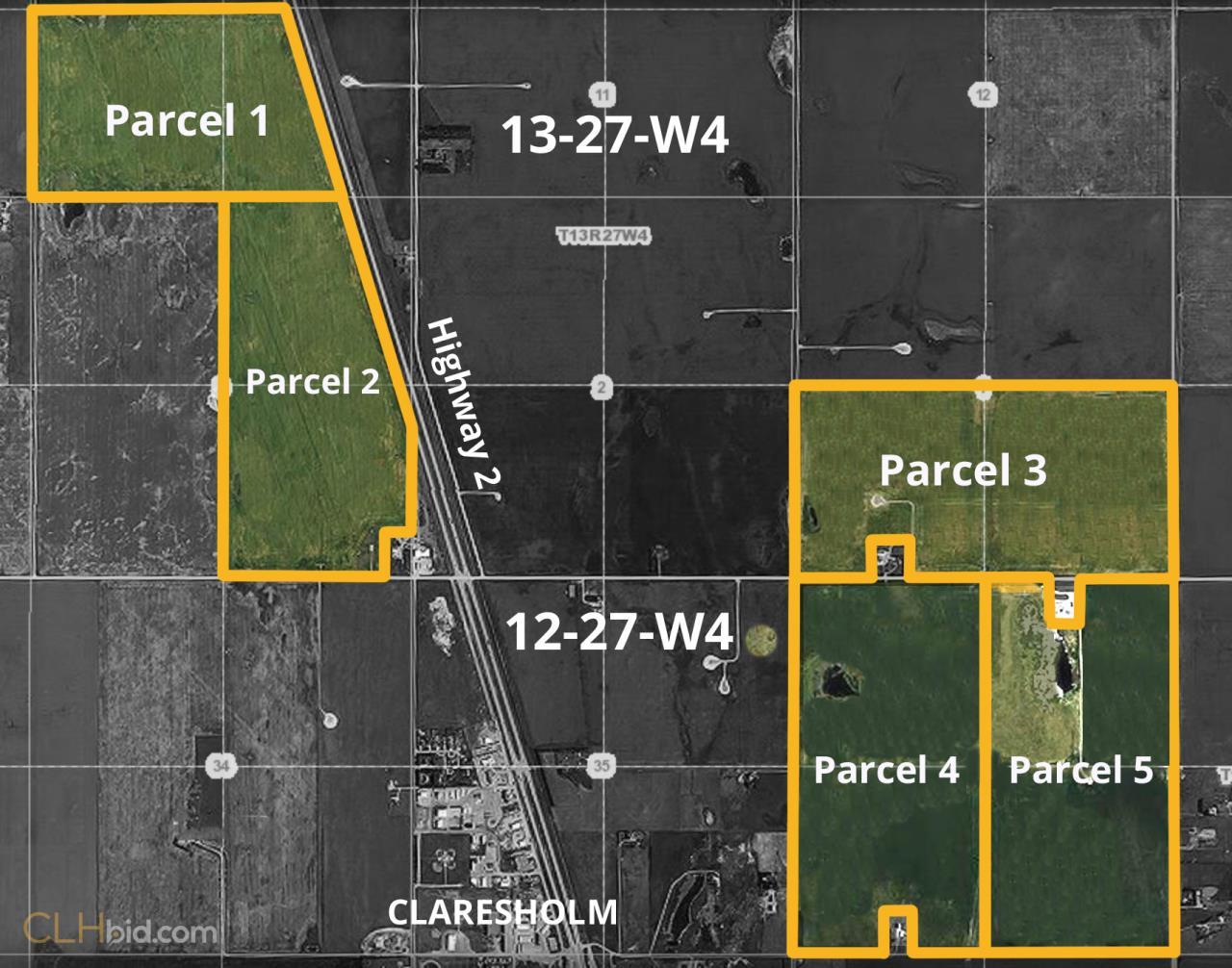 Curbside on the Economic Corridor - Claresholm, AB Parcel