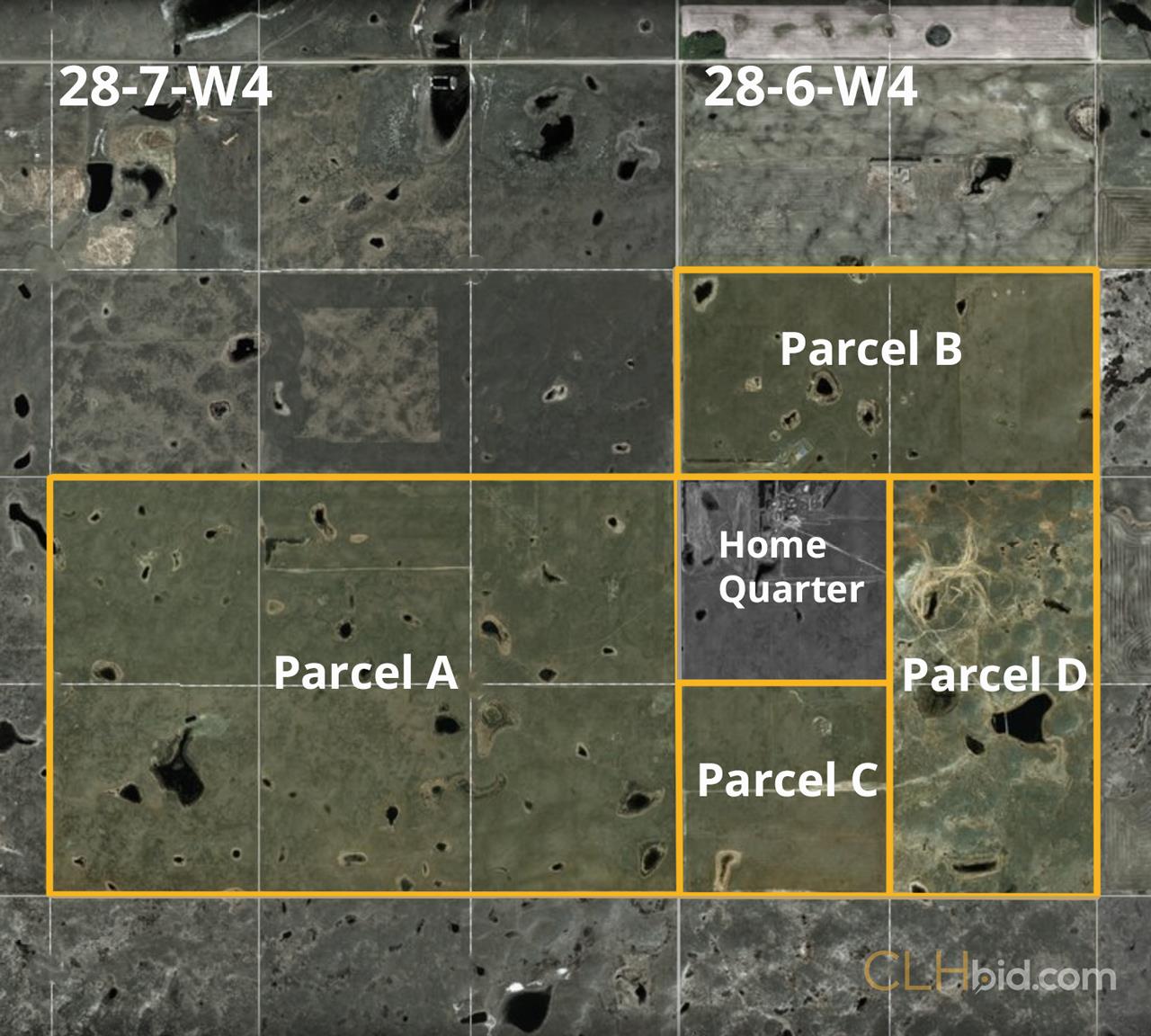 Map of Machell Generational Farm - Cereal, AB